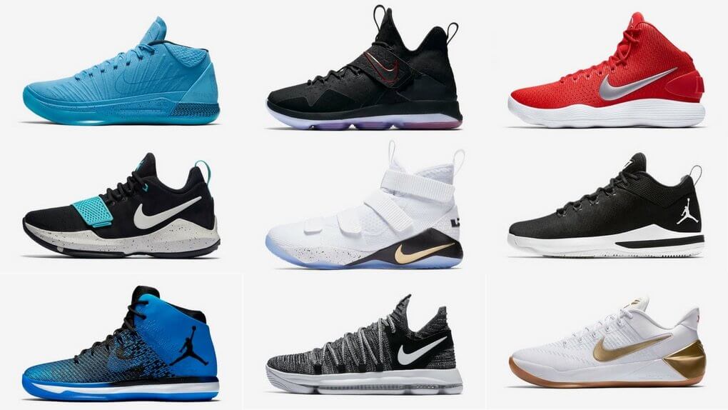 nike high cut basketball shoes 2018