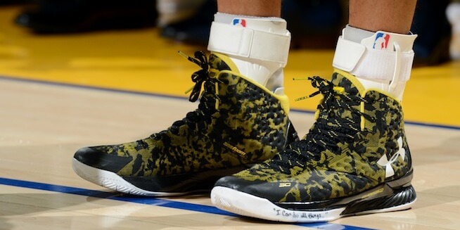 curry 6 ankle support